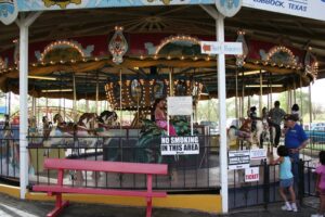 Historic 1917 C.W. Parker Carousel Merry-Go-Round