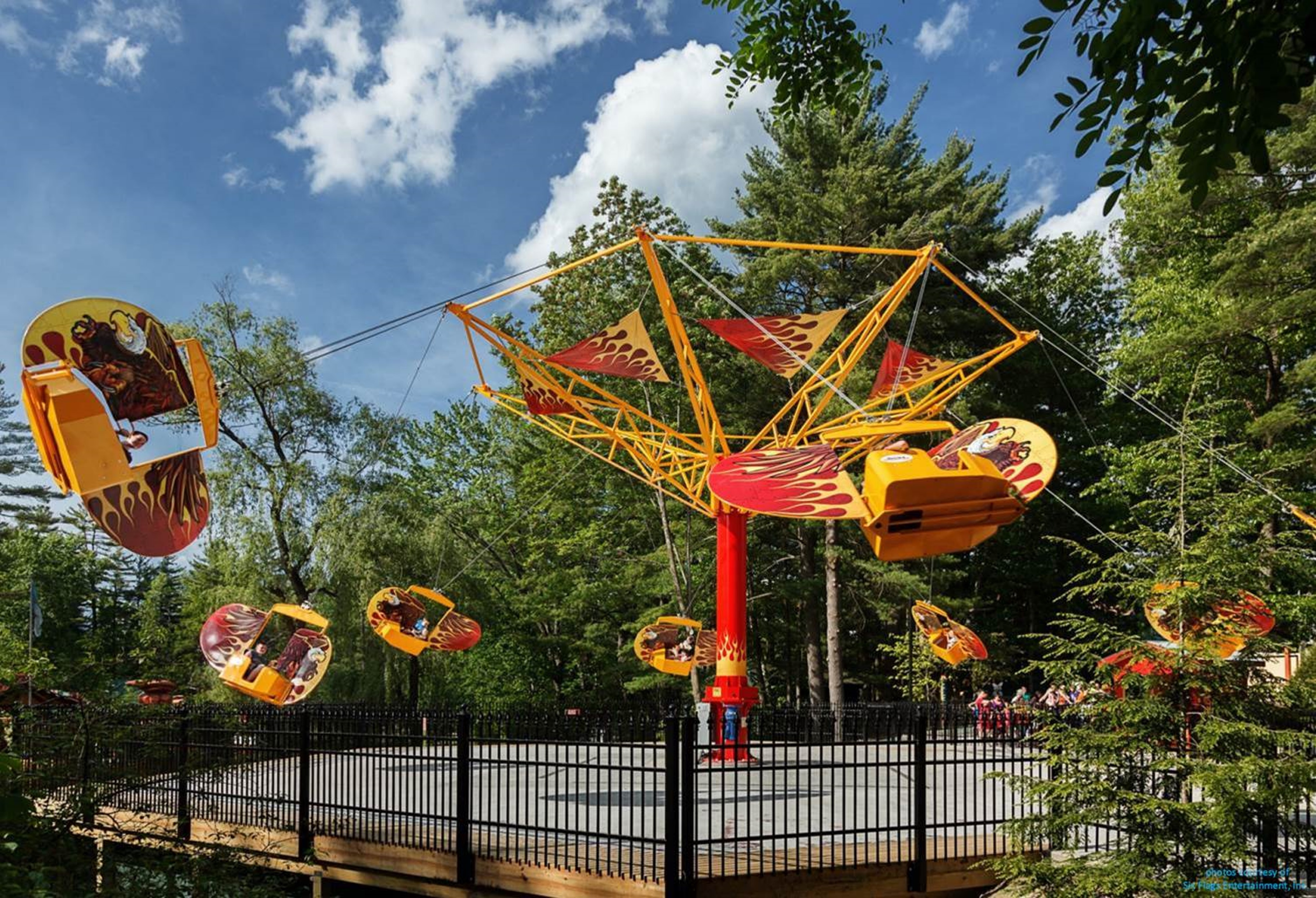 Flying Scooter Amusement Ride