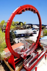 Larson Super Loop Ride Roller Coaster