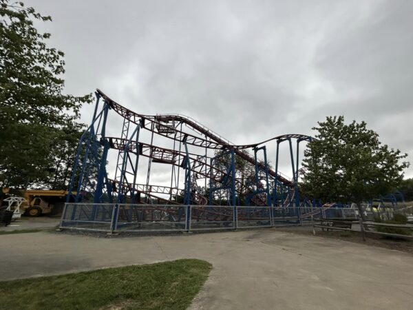 Windstorm roller coaster