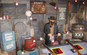 Wild West Themed shooting gallery